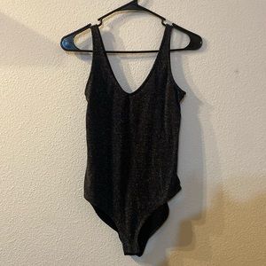 Wild Fable sparkled bodysuit size small